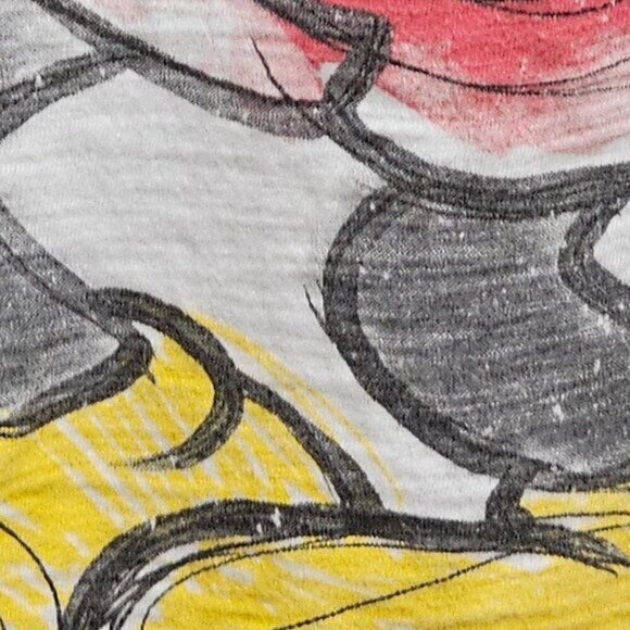 Fresh Disney Store Ladies Mickey & Minnie Mouse Kiss White Tee L: Mode Let's Go! - Picture 7 of 13